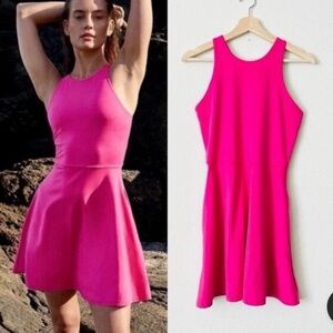 Athleta Pink athletic Sleeveless Dress!